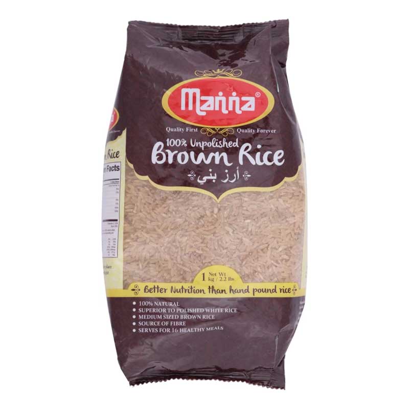MANNA BROWN RICE 1KG