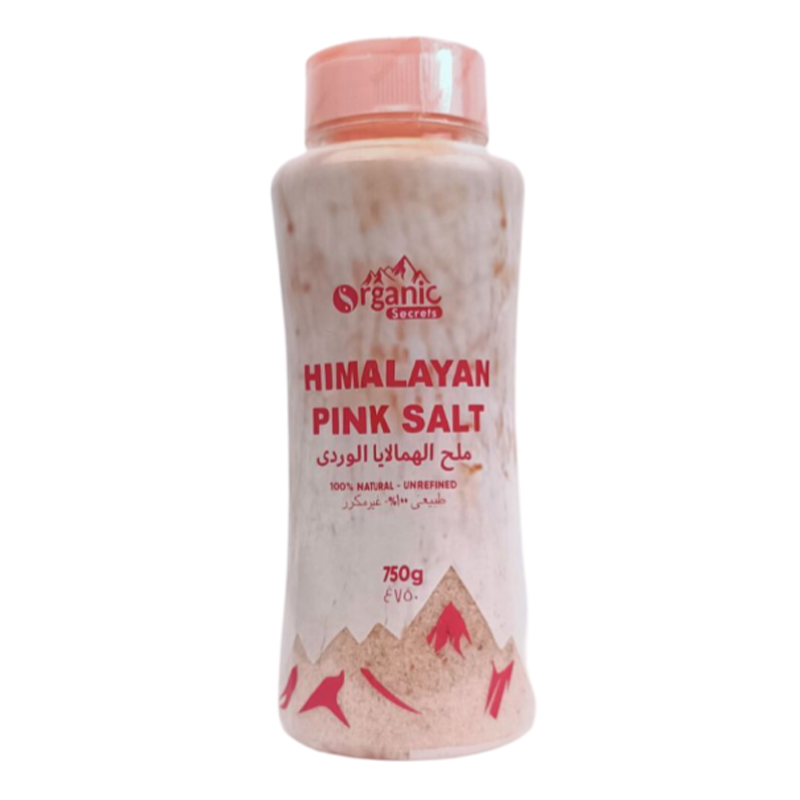ORGANIC SECRETS HIMALAYAN PINK SALT 750GM