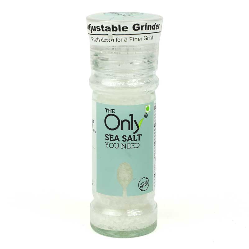 ON1Y SEA SALT GRINDER 100GM