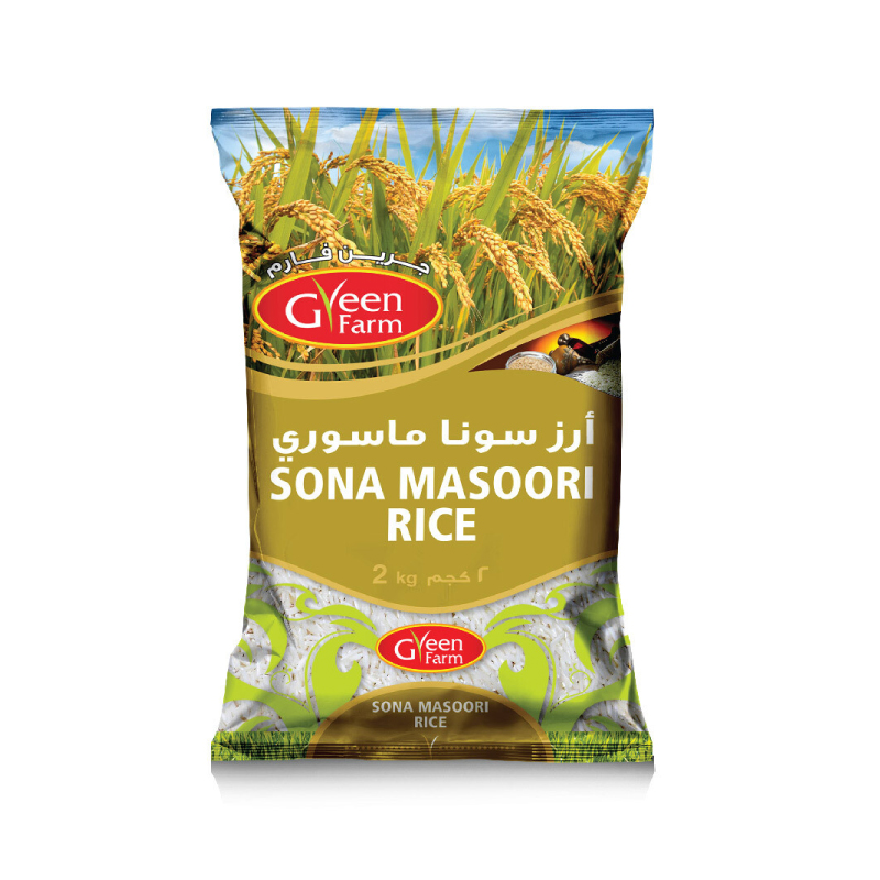 GREEN FARM SONAMASOORY RICE  2KG