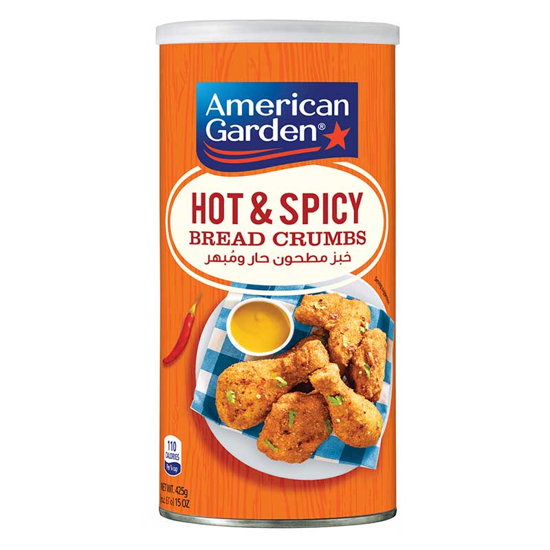 AMERICAN GARDEN HOT N SPICY BREAD CRUMBS 15 OZ