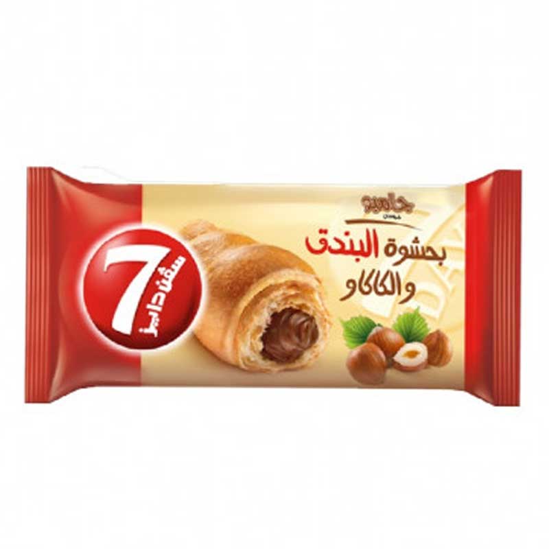 LUSINE 7D CROISSANT JUMBO HAZELNUT &amp; COCOA 100GM
