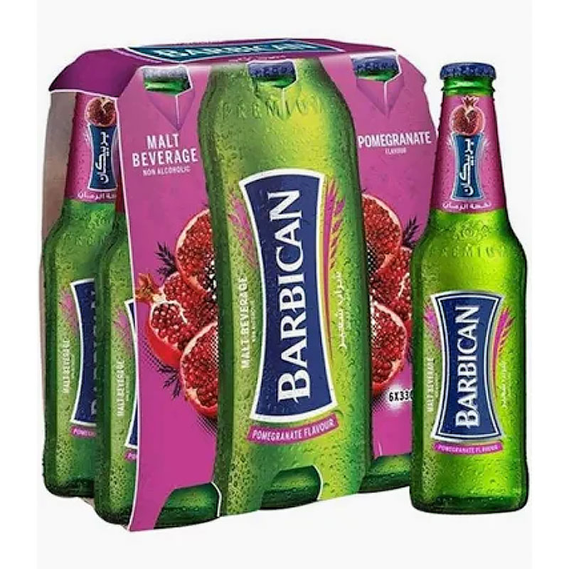 BARBICAN ANAR/POMO DRINK 330ML