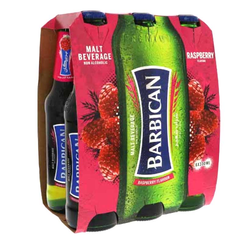 BARBICAN  RASPBERRY DRINK 330ML