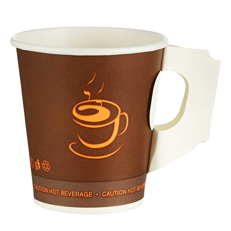 FALCON PAPER CUP 7 OZ W/HANDLE