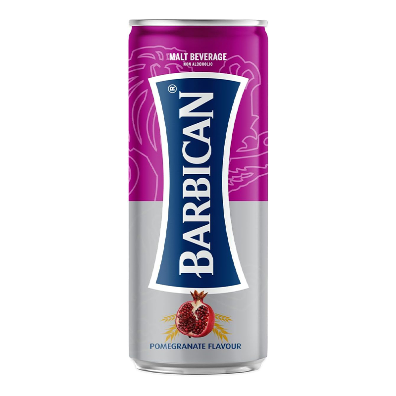 BARBICAN CAN POMOGRENATE 250 ML