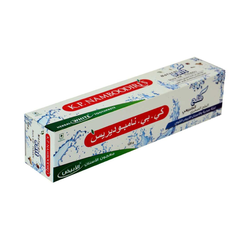 K.P.NAMBOODIRIS NATURAL&amp;SALT 125GM