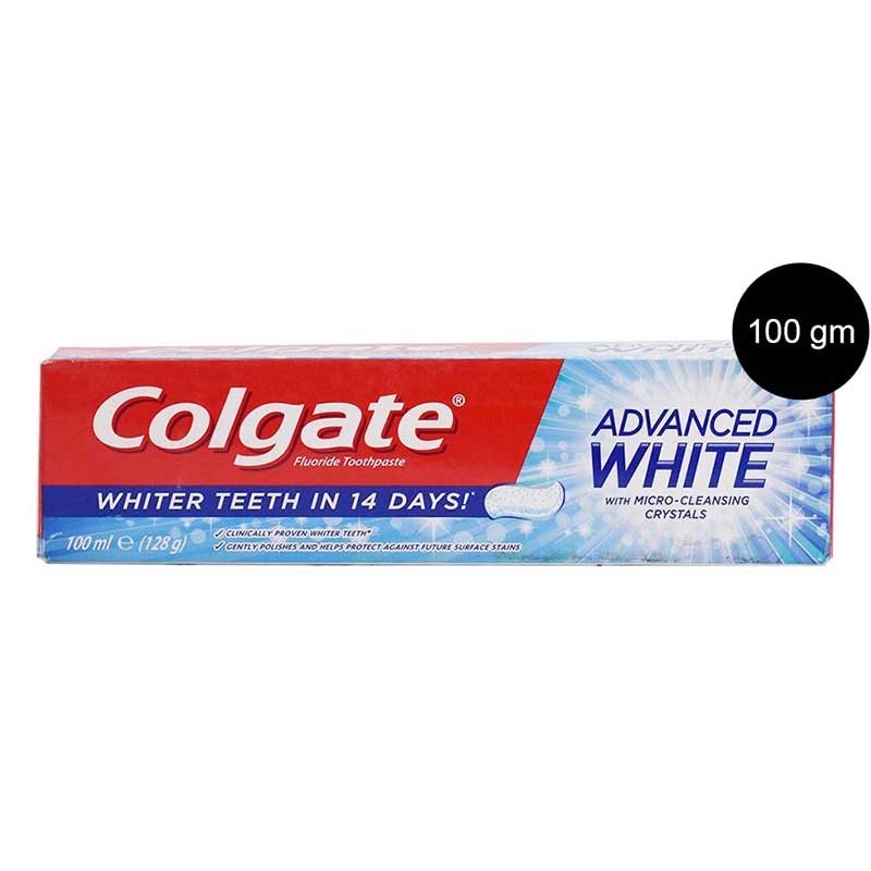 COLGATE ADVANCE WHITE 100 GM