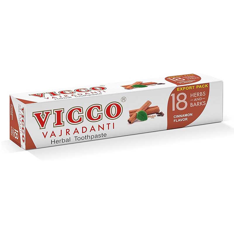 VICCO VAJRADANTI HRBL TP 200GM CINNAMON