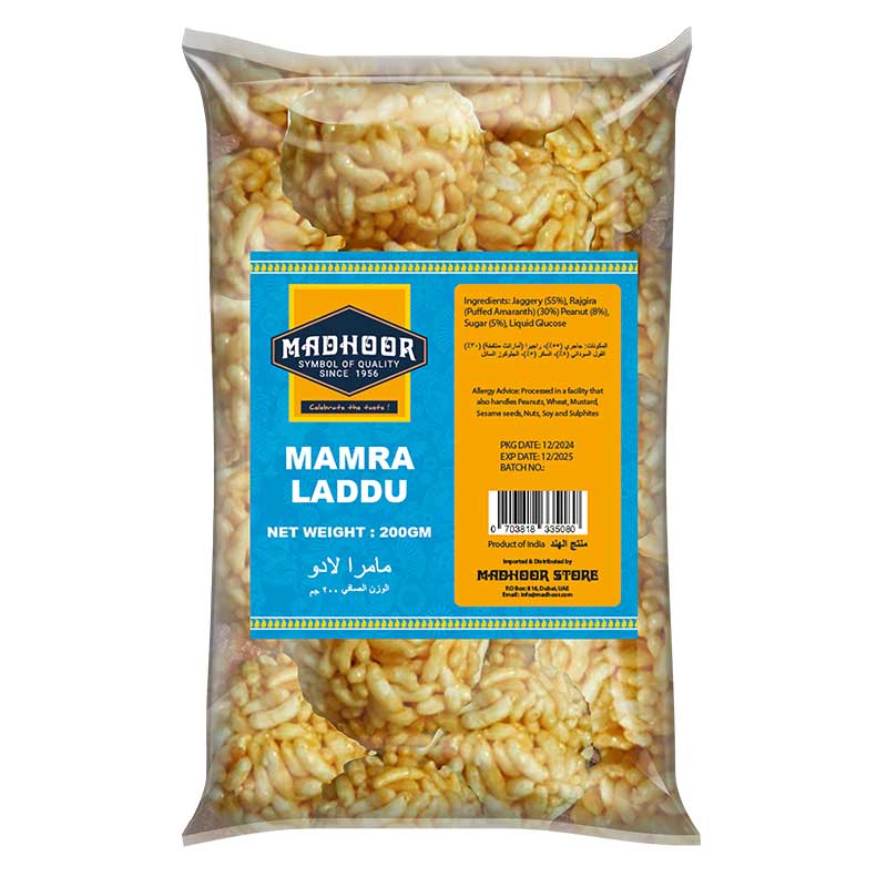 MADHOOR MAMRA LADDU 100GM