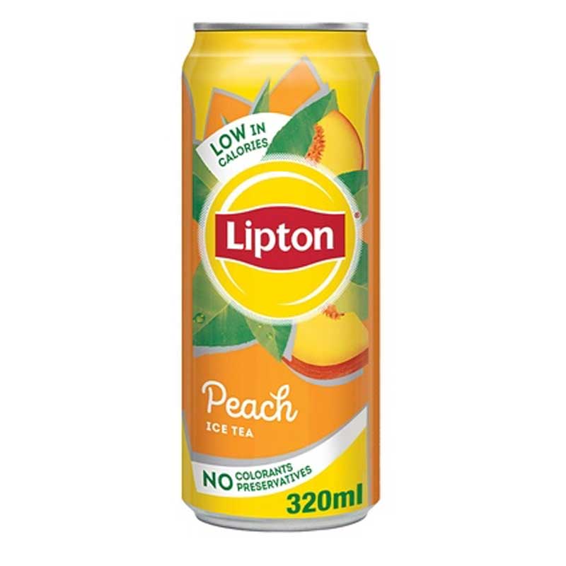 LIPTON ICE TEA PEACH CAN 320ML