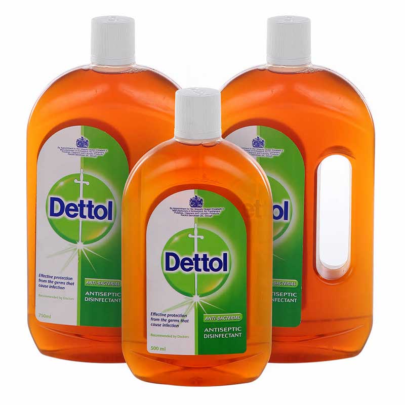 DETTOL LIQUID 2 X 750 ML+500ML FREE