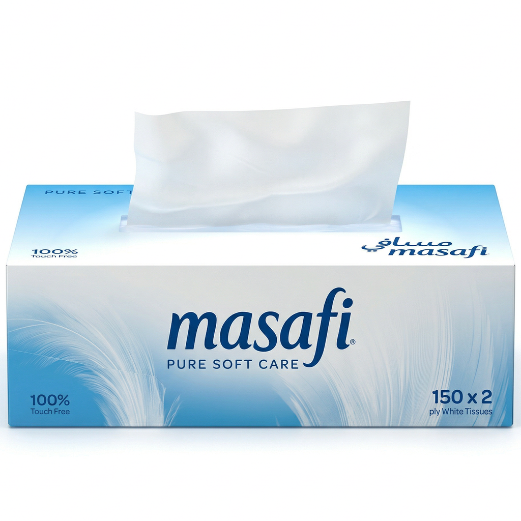 MASAFI FACIAL TISSUE 2x150XPLY