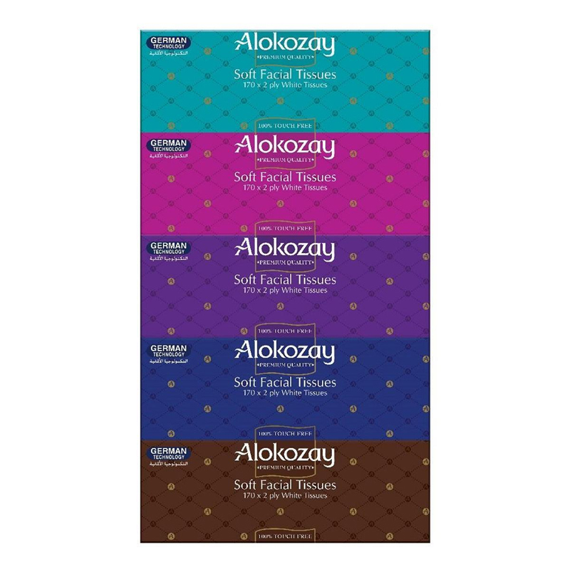 ALOKOZAY FACIAL TISSUE 170x2PLY