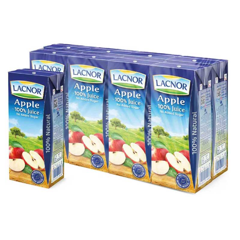 LACNOR JUICE APPLE 180ML