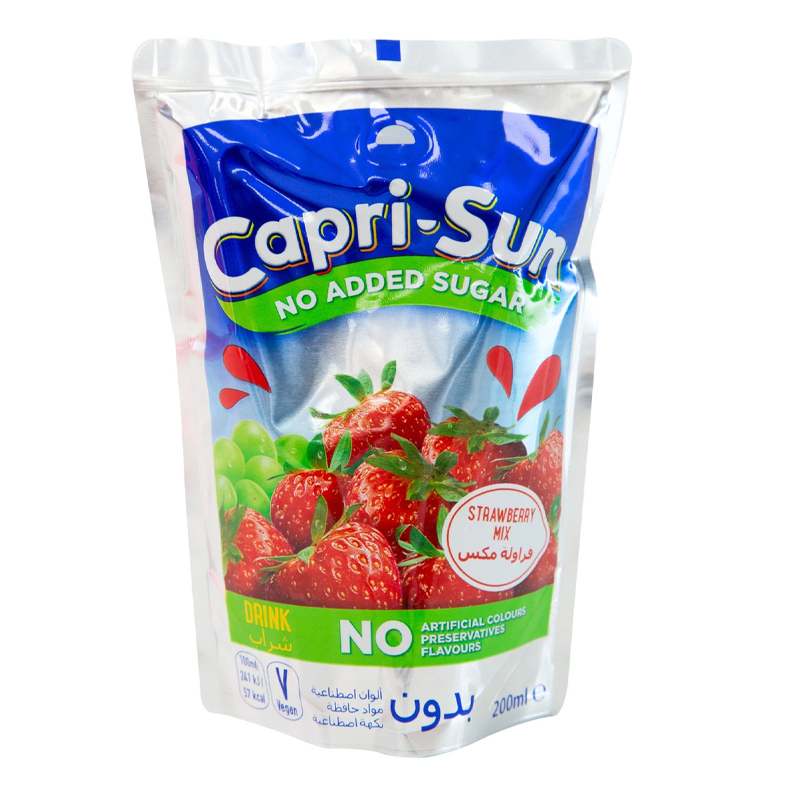 CAPRI SUN STRAWBERRY MIX 200ML