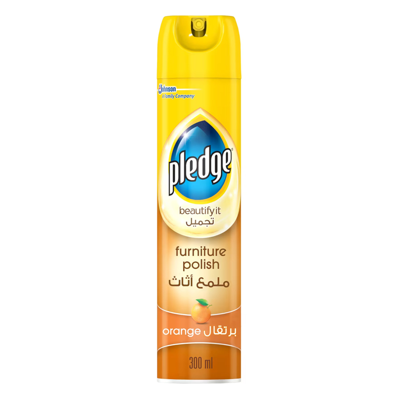 PLEDGE FURNTRE POLISH ORNGE 300ML