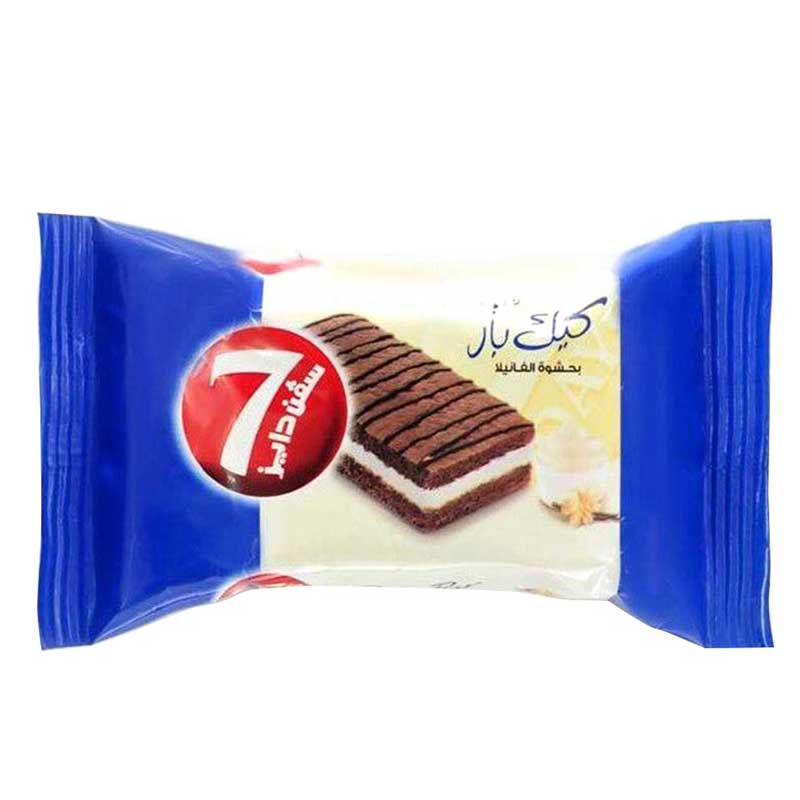 7DAY CAKE BAR VANILLA 25GM