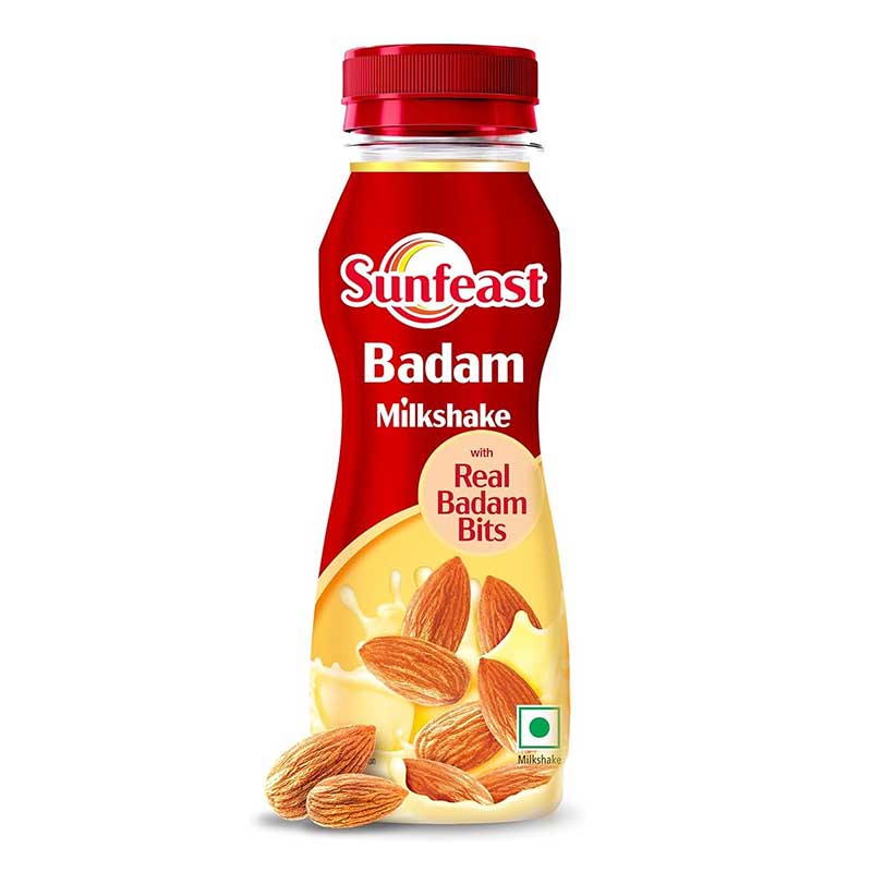 SUNFEAST BADAM MILKSHAKE 180ML