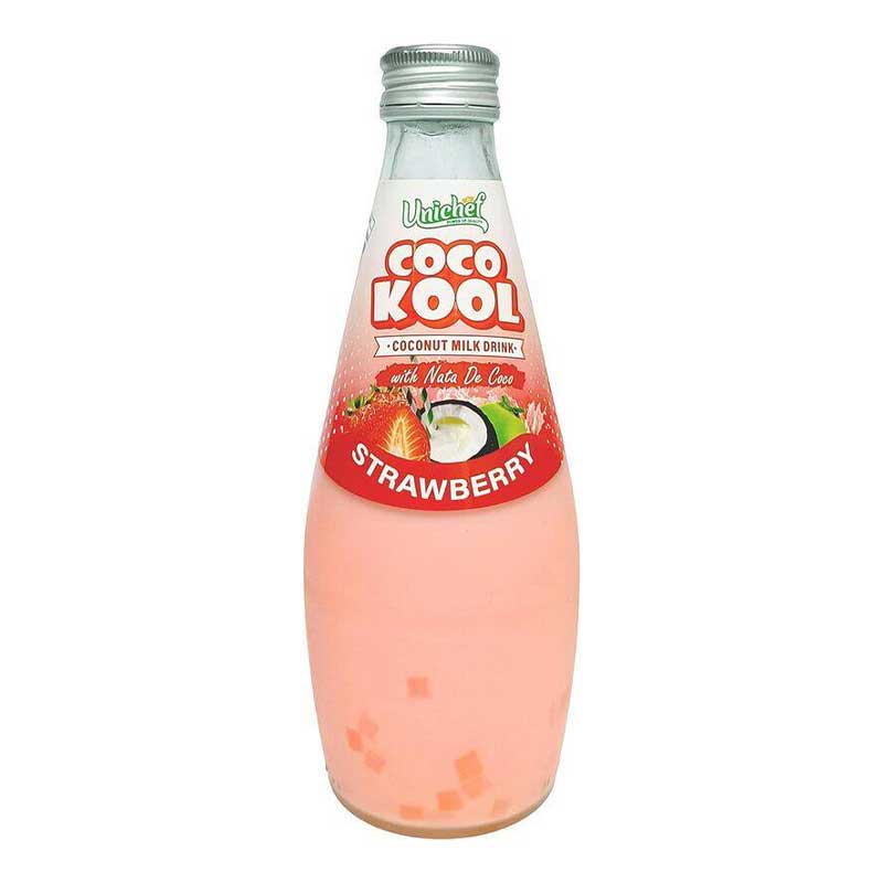 UNICHEF COCONUT MILK STRAWBERRY 290ML