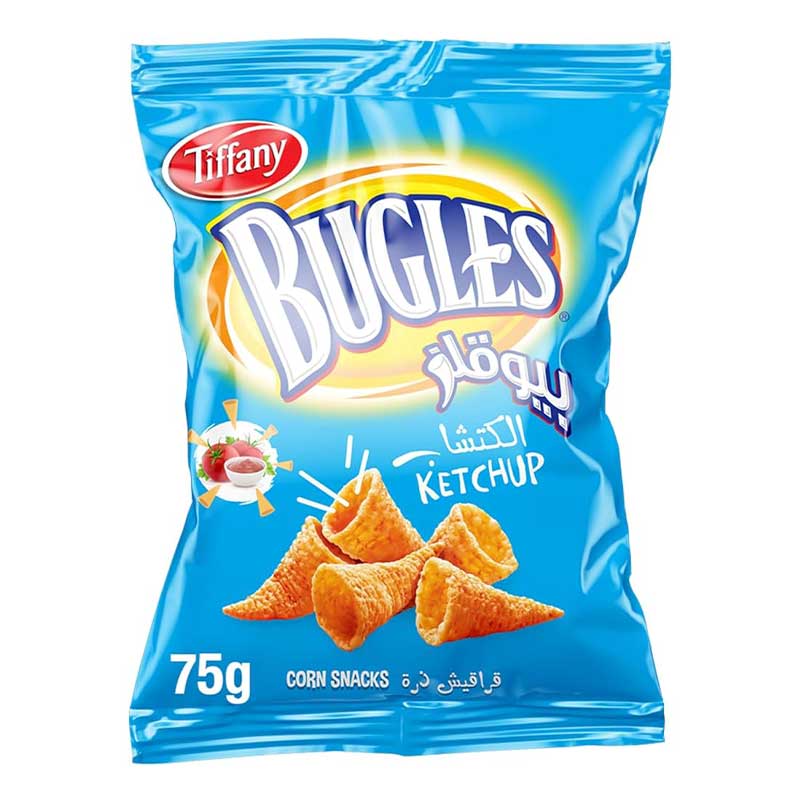 TIFFANY BUGLES KETCHUP 75GM