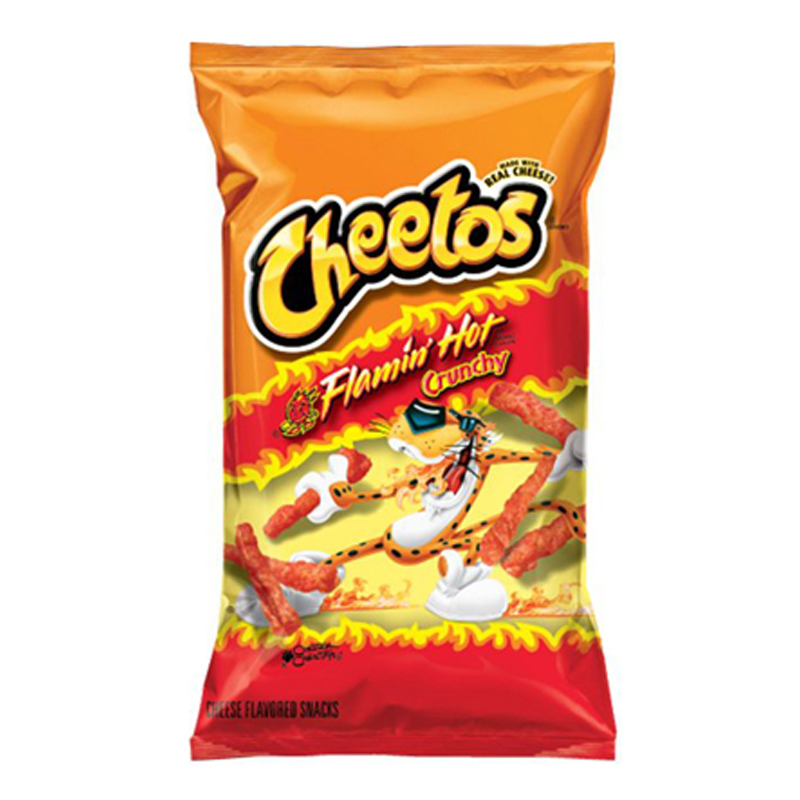 CHEETOS CRUNCHY FLAMING HOT 200GM