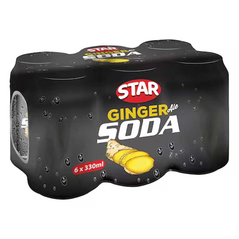 STAR GINGER SODA 300ML