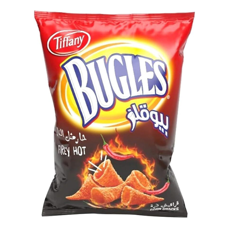 TIFFANY BUGLES FIREY HOT 75GM