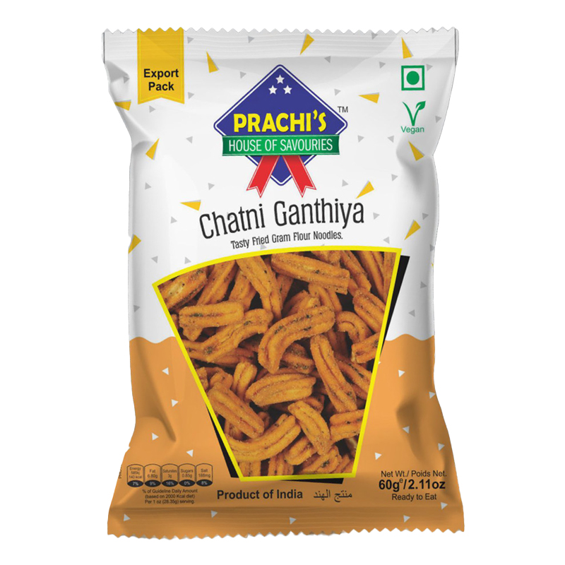 PRACHI CHATNI GANTHIYA 60GM