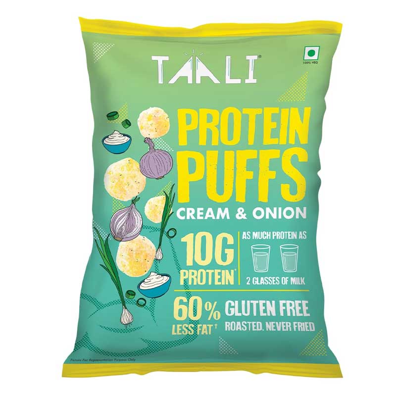 TAALI PUFFS CREAM&amp;ONION 60GM