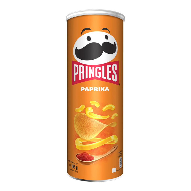 PRINGLES PAPRICA 165GM