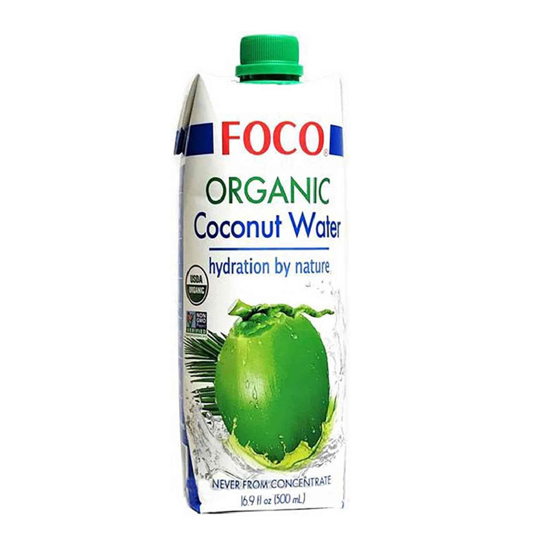 FOCO ORGANIC COCONUT WATER 500ML