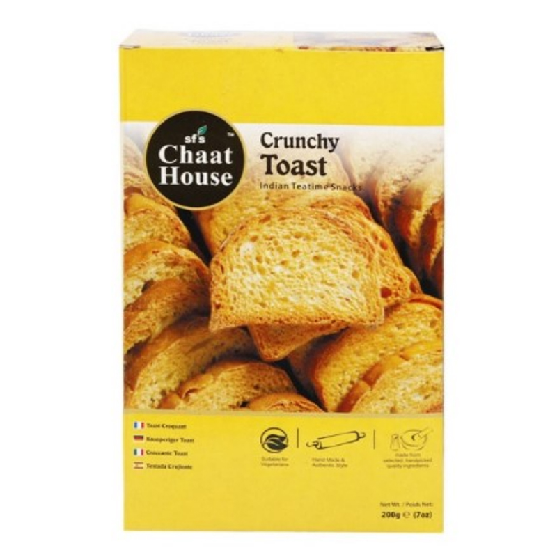 CHAAT HOUSE TOAST CRUNCHY 200GM