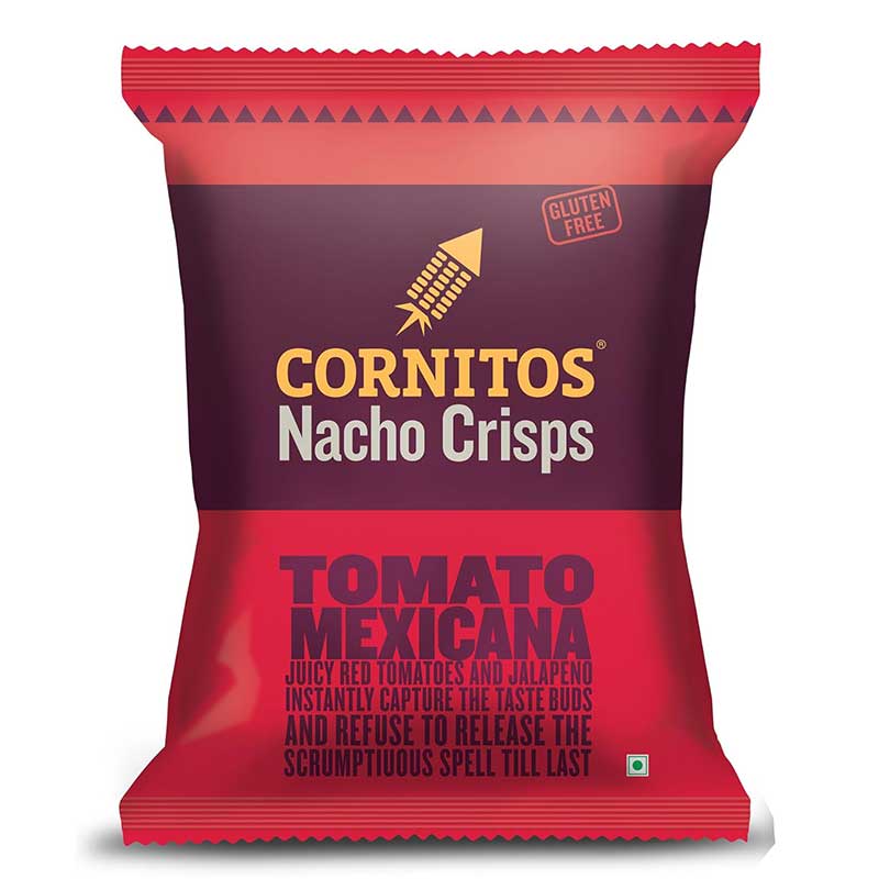 CORNITOS NACHO CRISPS TOMATO MEXICANA 150GM