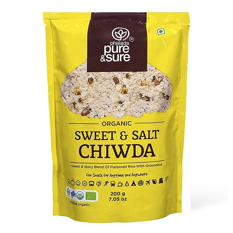 PURE &amp; SURE  ORGANIC CHIWDA 200GM