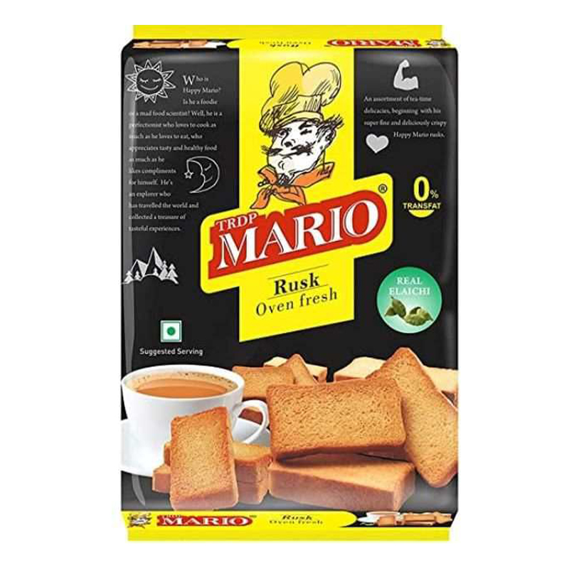 MARIO WHEAT RUSK WITH CARDAMOM 300GM