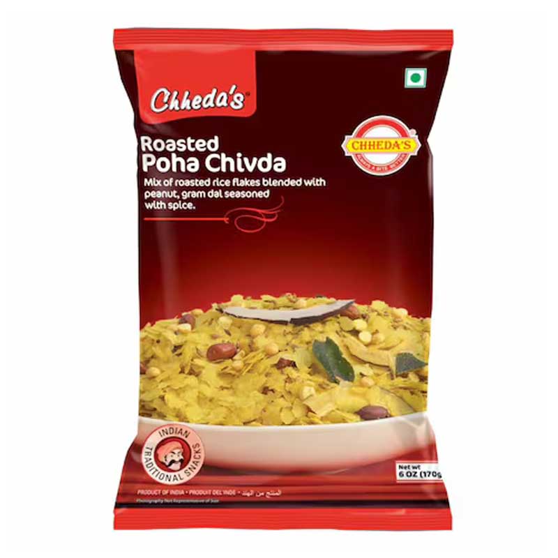 CHHEDAS ROASTED POHA CHIVDA 170GM