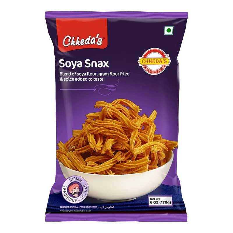 CHHEDAS SOYA SNACKS 170GM