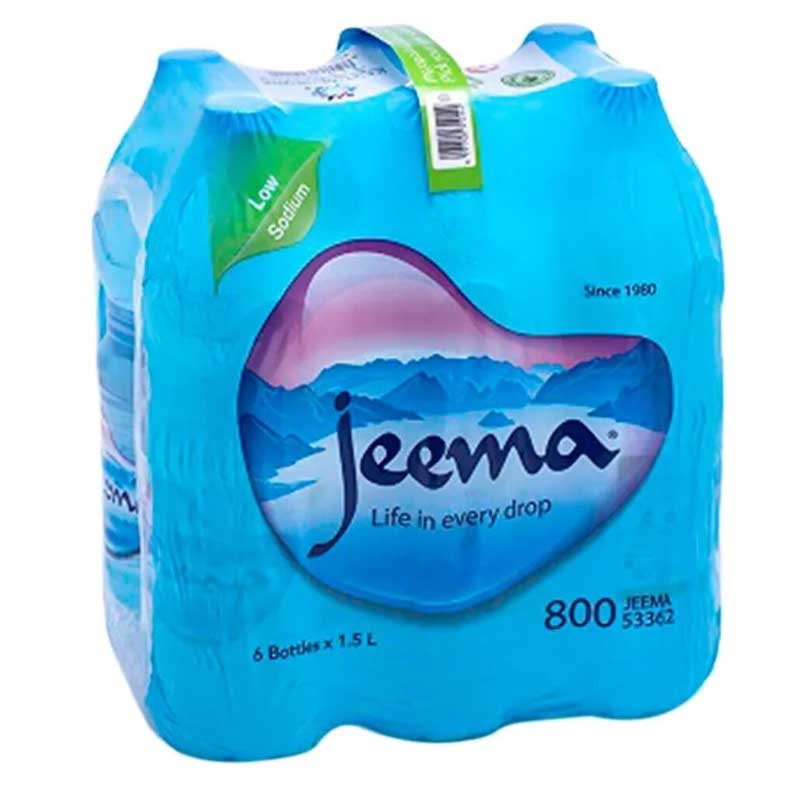 JEEMA BOTTLED DRINKING WATER SHRINK 1.5LTR