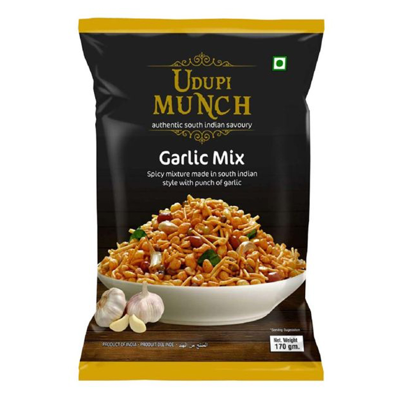 UDUPPI MUNCH GARLIC MIX 170GM
