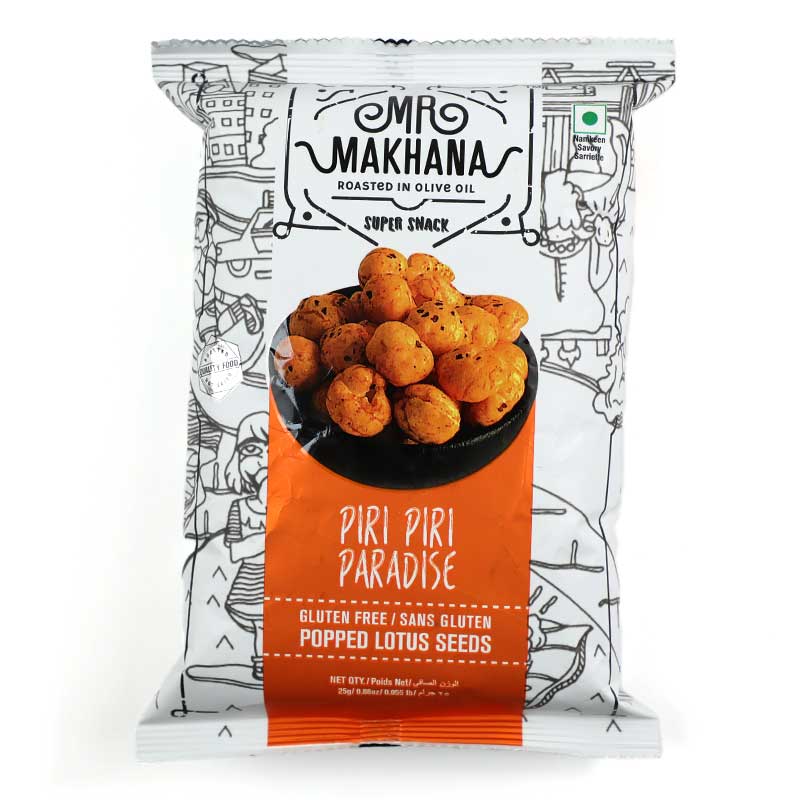 MR MAKHANA PIRI PIRI PARADISE 25GM