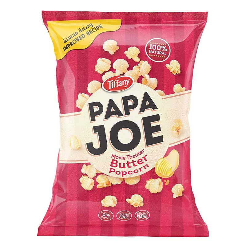 TIFFANY POPCORN BUTTER PAPA JOE 33GM