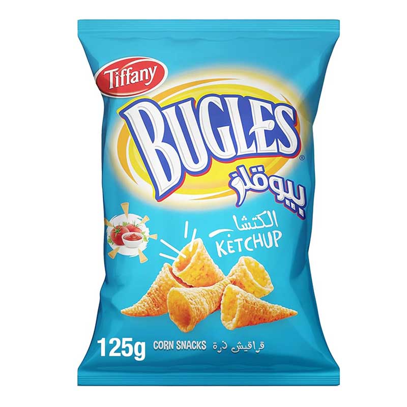 TIFFANY BUGLES KETCHUP 125GM