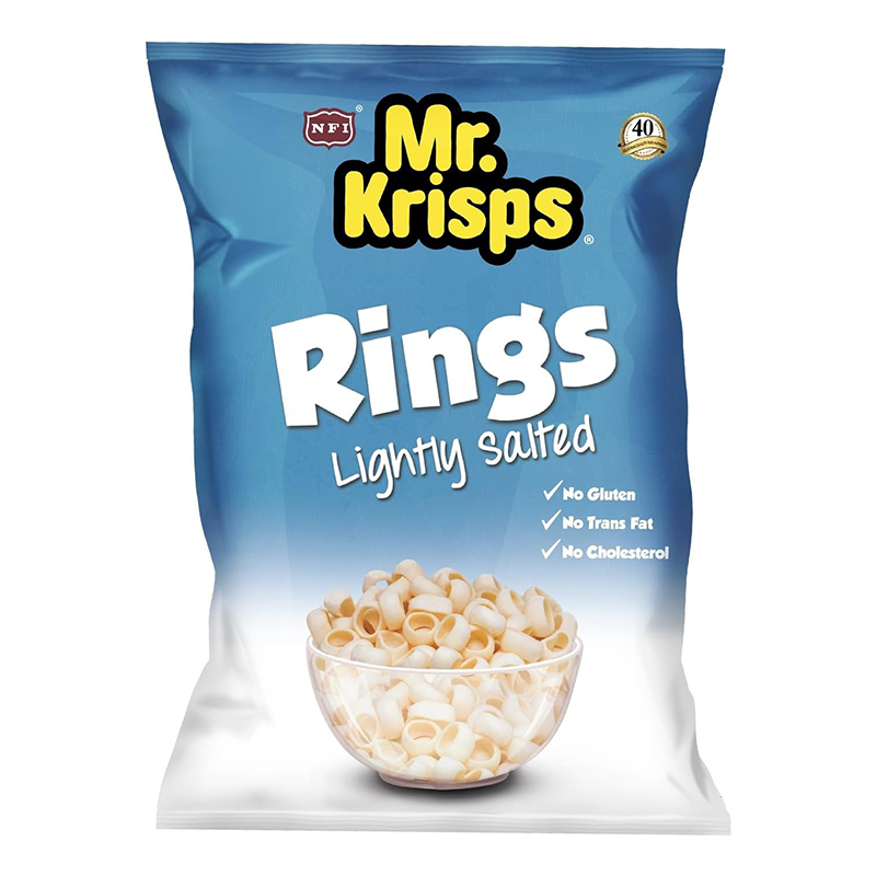 MR.KRISPS RINGS SALTED 15GM