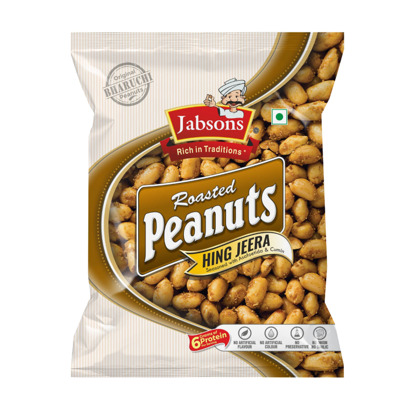 JABSON RSTD PEANUT HING JEERA 140 GM