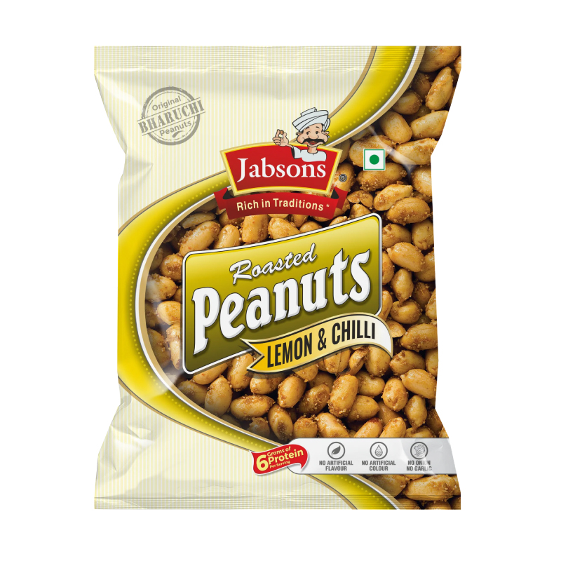 JABSON RSTD PEANUT LEMON CHILLY 140 GM