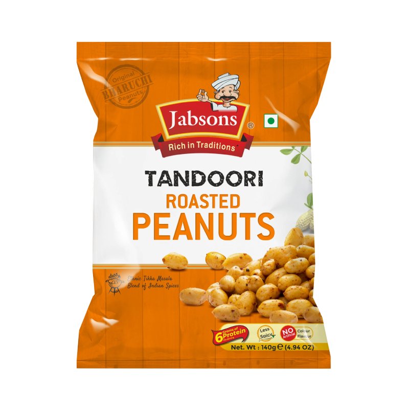 JABSON RSTD PEANUT TANDOORI 140 GM