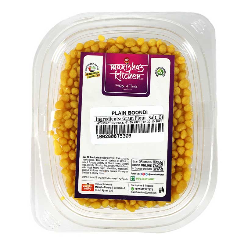 MANISHA PALIN BOONDI 150GM