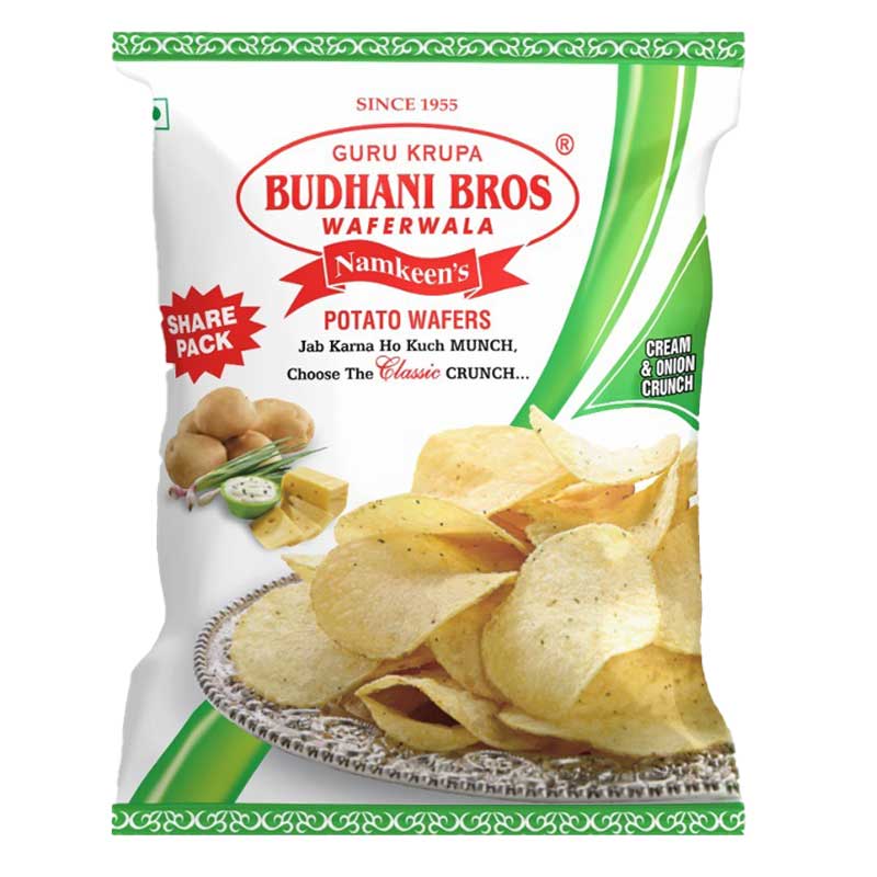 BUDHANI CREAM &amp; ONION 50GM