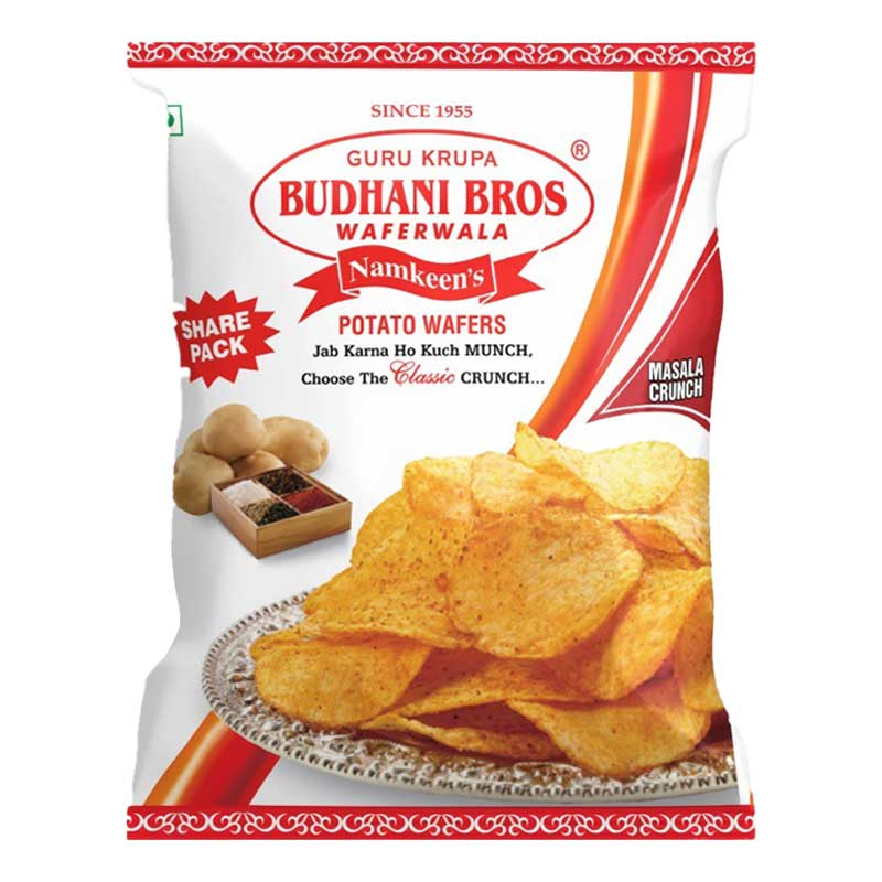 BUDHANI MASALA CRUNCH 52GM